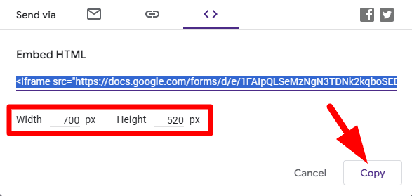 How to Embed Google Form in Website