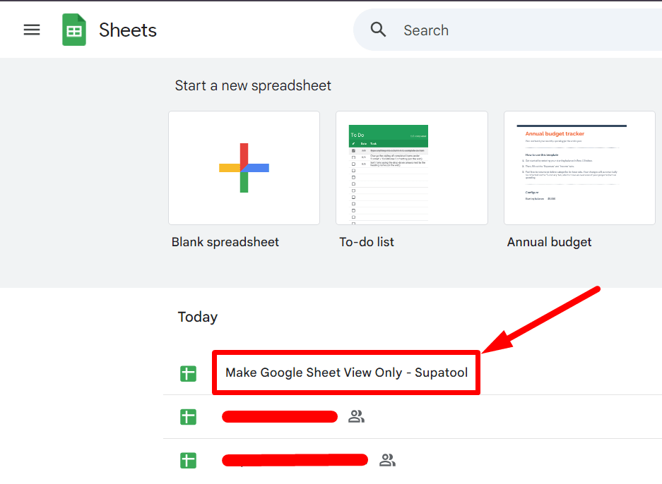 How To Make A Google Sheet View Only