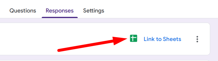  red arrow pointing to the Google sheet icon