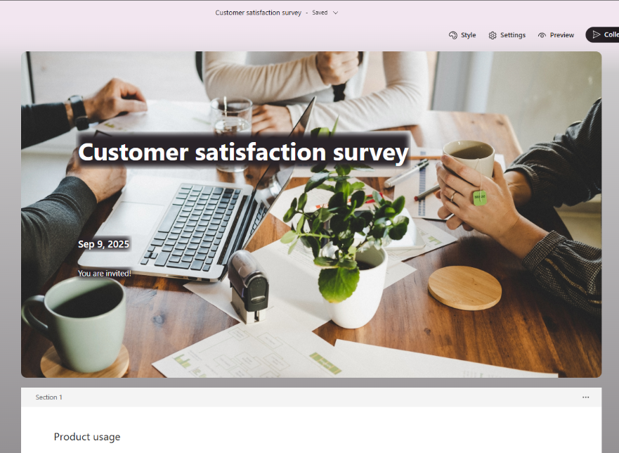 Customer Satisfaction Survey Template