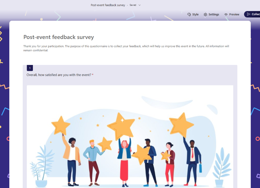 Post-Event Feedback Template