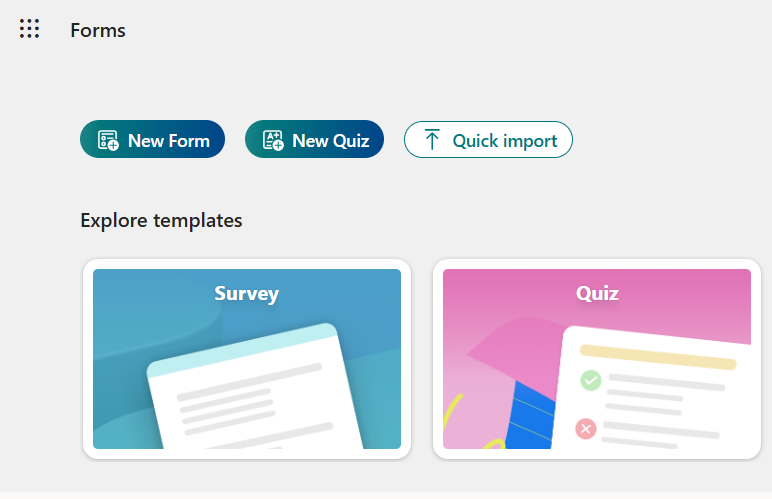 Microsoft Forms Dashboard