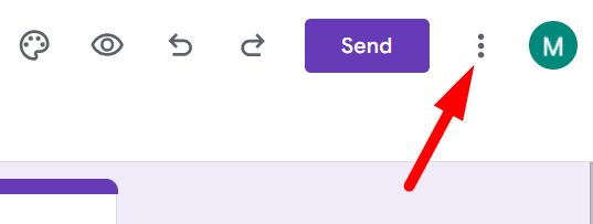 red arrow pointing to three-dot menu